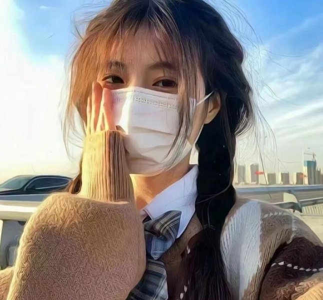腰间持枪